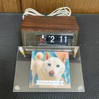Copal Rp-160 Flip Clock Alarm Wood Grain Ac 100v 60hz 50hz Vintage Japan  Retro