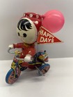 Rare Happy Days Tricycle 1950 s Tin Wind Up Toy Mtu Korea