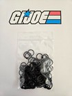 Gi Joe Vintage Arah Lot Of 125 O-rings For Repair Or Replacement 1982-2006