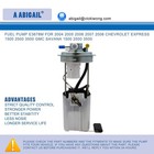 Abigail Fuel Pump E3678m For 2004-2008 Chevy Express Gmc Savana 1500 2500 3500