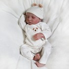 Realistic Lifelike Reborn Baby Dolls Soft Body Vinyl Silicone Newborn Girl Doll