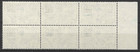 Mexico Stamp Block 1958 Sc  C245 50c Gray Blue   Independence Monument Figure  