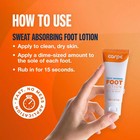 Carpe Sweat Absorbing Foot Lotion  A 1 35 Fl Oz  pack Of 2  