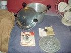 Mirro-matic Unused 1940 s Deep Well Pressure Cooker Thermowell Old Range Stove