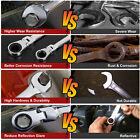 8-19mm Ratcheting Wrench Combination Spanner Tool  Metric Flexible fixed Head
