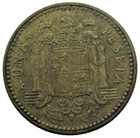 1947 Spain 1 Peseta Coin  