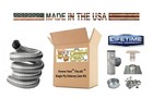 Forever   Vent 4  Flex-all Single Ply All Fuel Stainless Steel Chimney Liner Kits