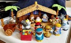 Fisher Price Little People 2002 Nativity Set 18 Pieces Music And Lights