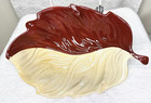 Vintage Carlton Ware Fall Leaf Serving Bowl Australian Design Very Detailed 91 4