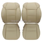 Fits 2007-2013 Acura Mdx Driver   Passenger Bottom   Top Leather Seat Cover Tan
