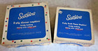 Lot 2 Pkgs Vintage 1956 Orig  Scotkins Paper Dinner   Luncheon Napkins Unopened