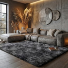 Dark Grey 5x8 Shag Area Rug Luxury Modern Soft Fluffy Plush Room Carpet Shaggy
