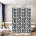 Gray Shower Curtain Rv Shower Curtain Grey Modern Bathroom Shower Curtains Water