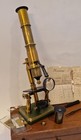Radiguet-type Two-column Microscope In Great Condition  Circa 1880