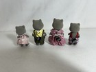 Calico Critters sylvanian Families Chestnut Raccoon Family Of 4