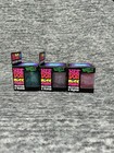 Needoh Nice Cube Squeeze Ball 3-pack Glitter Glow In The Dark