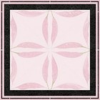 10pcs Pattern Floor Tiles Peel And Stick 12x12 Inch Pink Glitter Leaf Petal