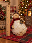 Charming Snowman With Bells     Whimsical Christmas Holiday D  cor