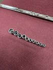 Snap-on Tools 10pc 1 4  Dr Shallow Sae 3 16-9 16    6pt Standard Short Socket Set