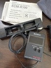 Sony Flat Mic Electret Condenser Microphone Ecm-f01 Bundle Free Shipping