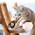 Flapping Bird Cat Toys Flying Electronic Interactive Usb Sparrow Toy Indoor New