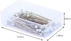 Sewing Pins 800 Pcs Straight Quilting Pins 1 6 In Glass Ball Head Pins For Fabri