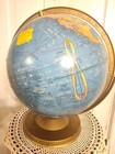 George F  Cram   Co  Terrestrial 9   Globe Vintage 1960 s Model   C366