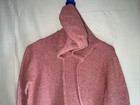 Sonoma Woman   s Pink Long Sleeve Hooded Pullover Sweater Size M