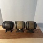 Set Of 3 Miniature Old St Andrews Whiskey Barrels 3 10 12 Years Empty