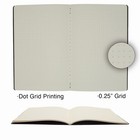A5 Dotted Notebooks - Grid Notebook  92 Pages  8 2  X 5 5   black  6 Pack 