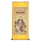 12x32  Chinese Taoist Silk Scroll Painting Home Room Hanging Taoism Feng Shui
