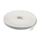 At t10 Timing Belt Open White Polyurethane With Steel Wire Width 20 25 30 50mm