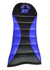 Race Kart Champ Kart Seat Pad With Your Race Number Size Large Blue black