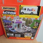 Matchbox Action Drivers Bundles W 3 Vehicles- Pizza Hut  Bus Station   Fedex New
