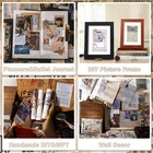 200pcs Vintage Junk Journal Supplies scrapbook Supplies Scrapbooking