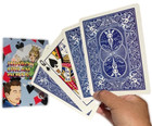 Jumbo Dream Queen Magic Card Trick Close Up Magician Bicycle Mind Reading Gaff