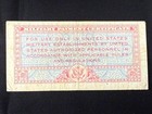 1947 U s  10 Cents Military Payment Certificate Series 471  P m9  Spc1580