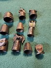 Large Lot Pewter Thimbles  20  Lot 5