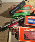 Lionel Lot Of Vintage O Gauge Train  Box Cars And Accessories   Vintage As-is