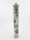 Omani Or Yemeni Silver Scroll Or Document Holder 9 5  190 Grams