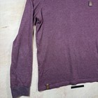 Naketano Brave New World Size Large Maroon Burgundy Red Pullover