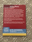 Joshua Henry Signed Lights Of Broadway Trading Card Ragtime Into The Woods