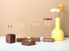  Brass Earring Display Stands For Selling  Wooden Ear Ring Holders For Walnut