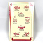 Menu The Garden Room Restaurant Claridge Hotel Casino Atlantic City Nj Vintage