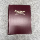 Vintage Railroad Model Craftsman Magazine Binder June 1972 - May 1973 Issues Rmc