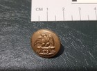 Artillery Button - Eagle And Cannon - Old - Hv Allien Backmark