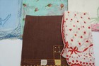 Vintage Handkerchief Lot - 10 Assorted Embroidered Crochet Print Hankies