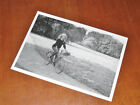 1961 Brigitte Bardot Riding A Bike Photo Postcard Magnum Cinema Raymond Depardon