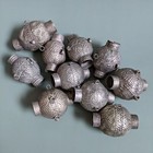 Vintage Tribal Beads From Balochistan Bulk Lot Of 10 Side Loops   14841 