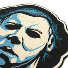 New Creepy Co  Halloween Michael Myers Mask Accent Rug 37x33  Horror Movie Slash